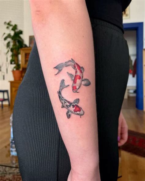 2 koi tattoo